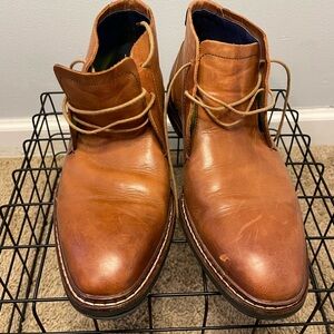 TED BAKER London Azzlan Men US 10 Soft Leather Ankle Chukka Boots